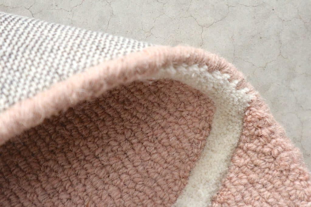Lattice Design Rug - Pink - Indian Rug with Lattice Design DFS013702