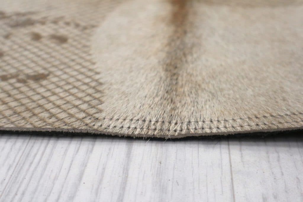 Designer Leather Rug ILS020MIX B 238 x 148