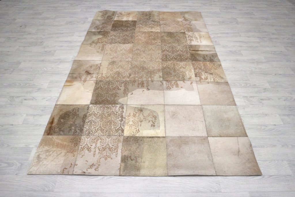 Designer Leather Rug ILS020MIX B 238 x 148