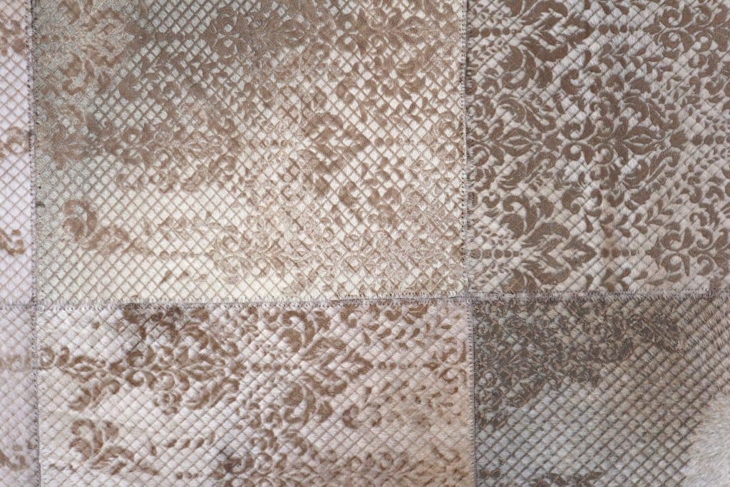 Designer Leather Rug ILS020MIX B 238 x 148