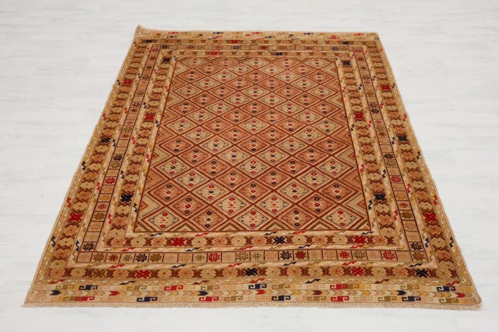 Fine Afghan Mushwani AMU019FIN 189 X 152