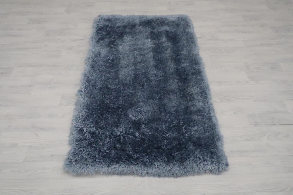Polyester Shaggy Rug P.Blu D Cls013708 150cm x 80cm
