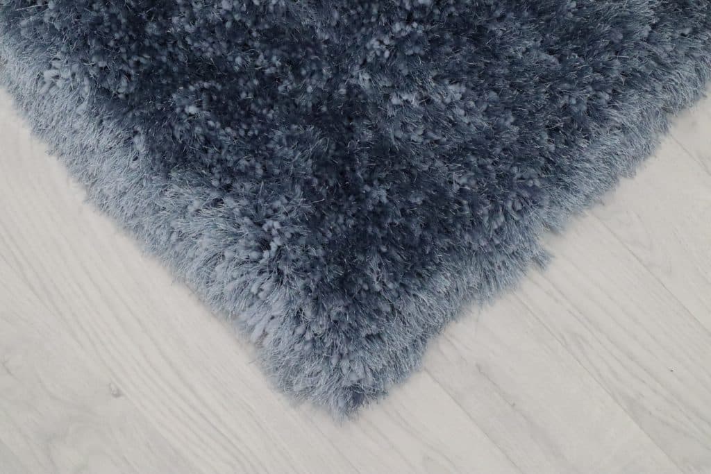Polyester Shaggy Rug P.Blu D Cls013708 150cm x 80cm