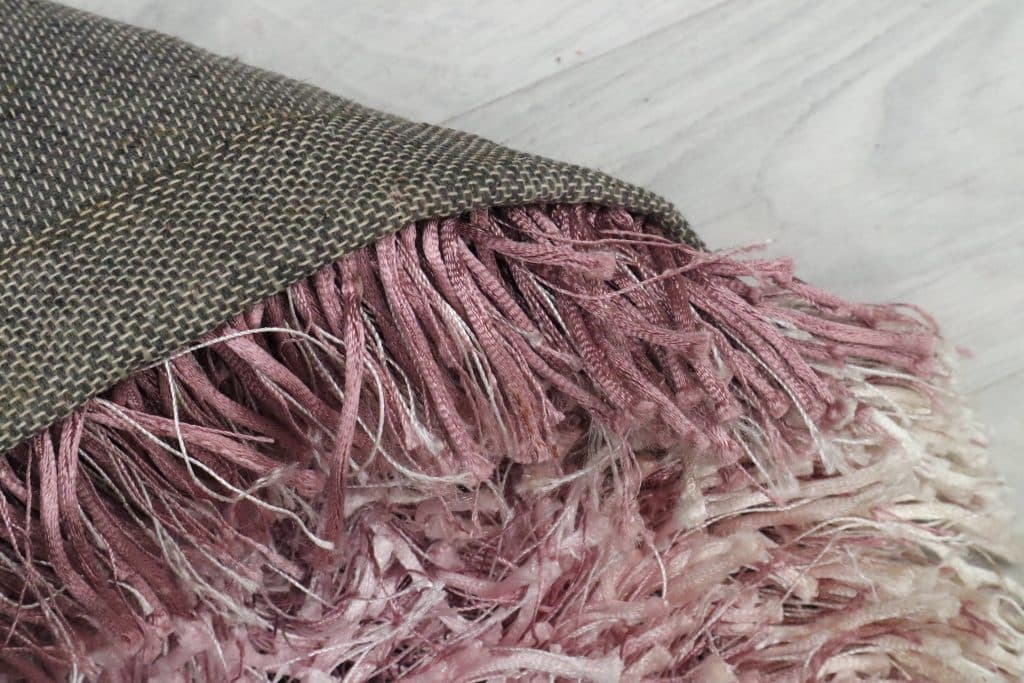 Long Pile Mix Yarns Purple Clp021271 240cm x 170cm