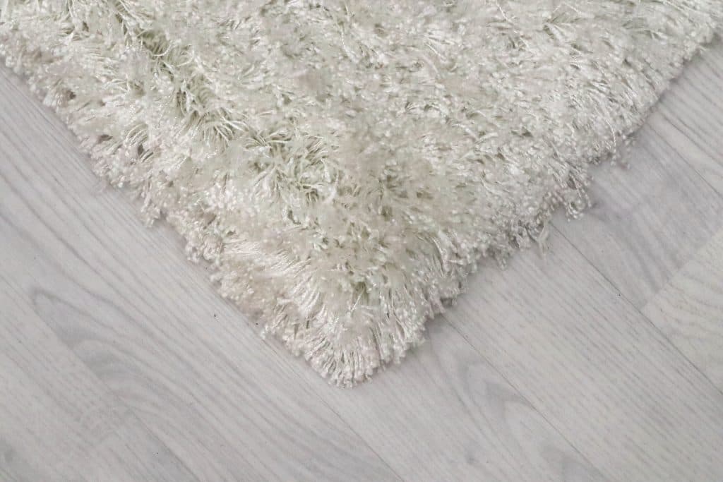 Long Pile Mix Yarns White Clp022720 274cm x 183cm