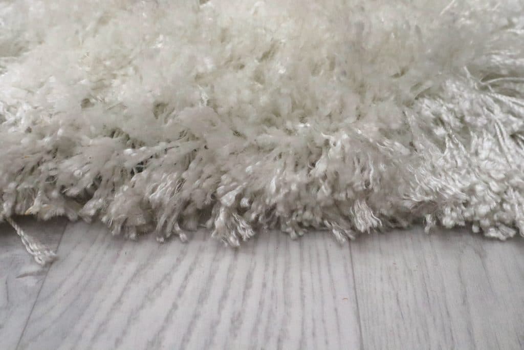 Long Pile Mix Yarns White Clp022720 274cm x 183cm