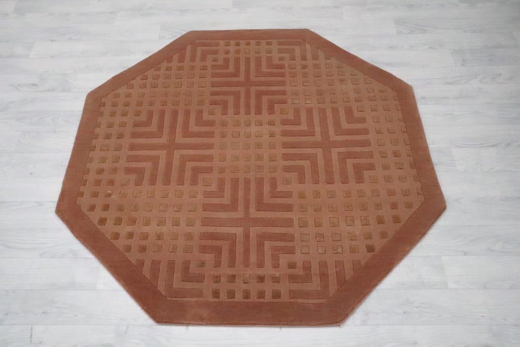 Octagon Fine Tibetan Rug Ctn084504 122cm x 122cm