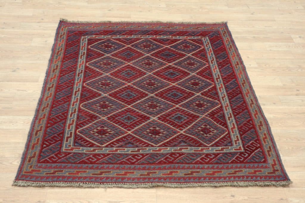 Afghan Mushwani Tribal rug AMU011000 124 x 114