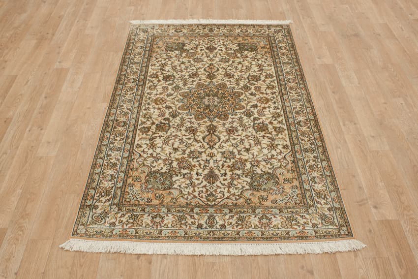 Kashmiri Silk Rug KSK013075 153x94