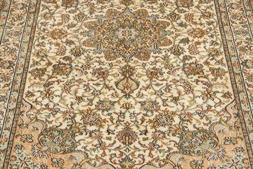Kashmiri Silk Rug KSK013075 153x94