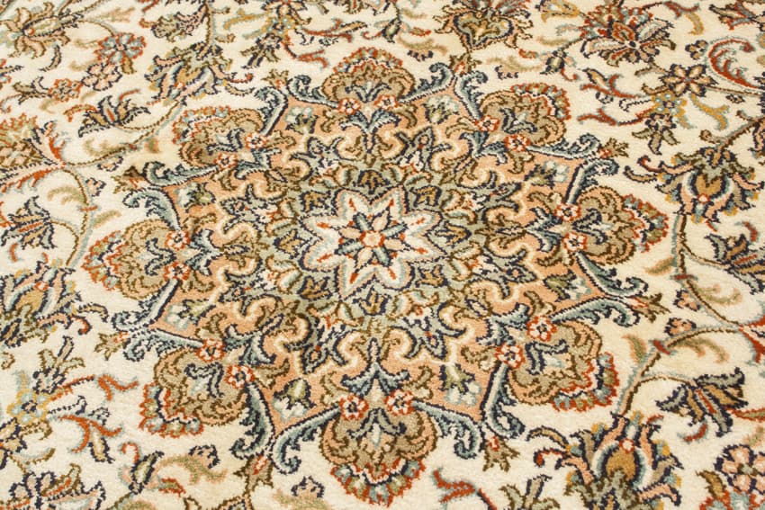 Kashmiri Silk Rug KSK013075 153x94