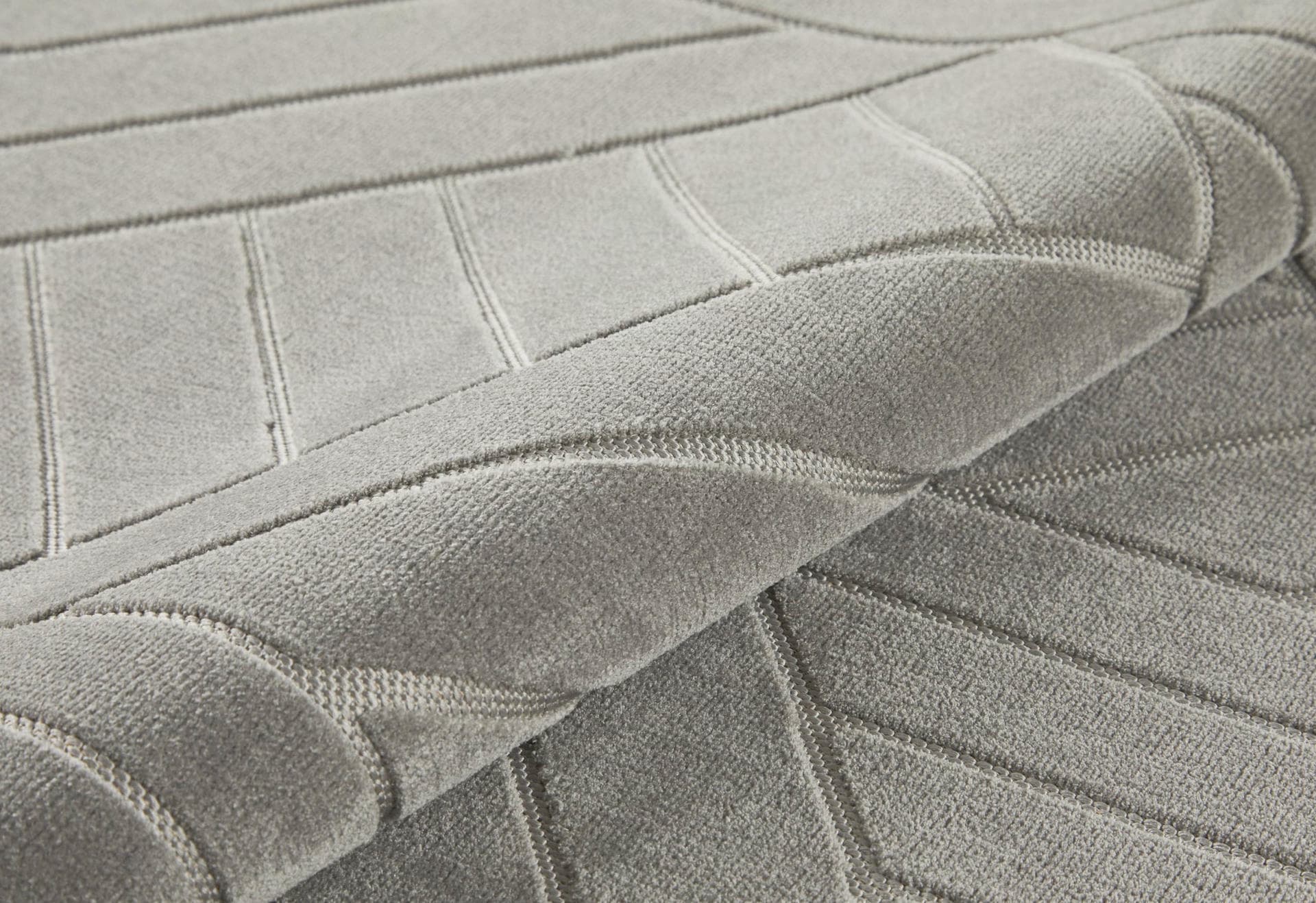 MAZE - MAZ102 - Grey rug, photo 4