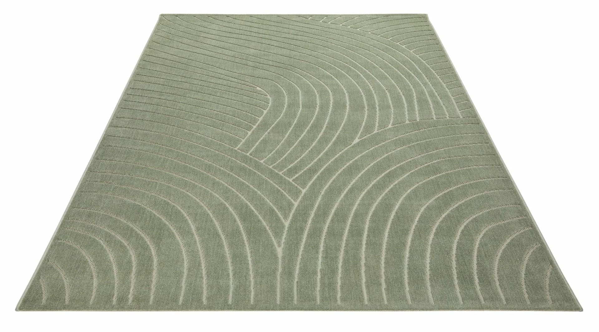 MAZE - MAZ105 - Green rug, photo 2