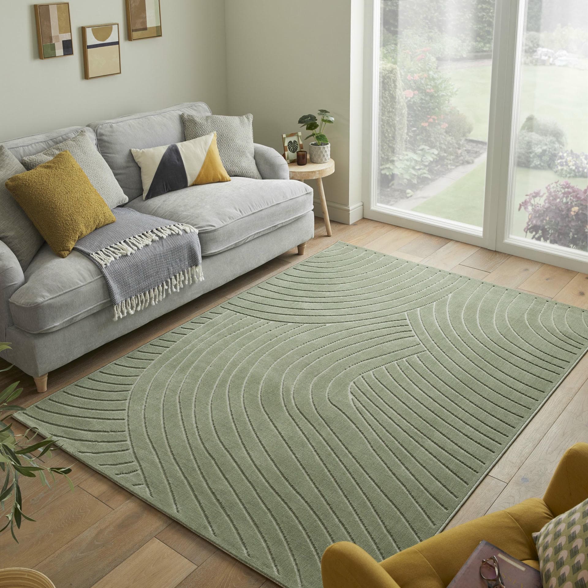MAZE - MAZ105 - Green rug, photo 5