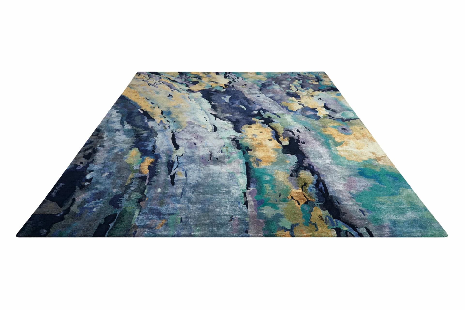 PRISMATIC - PRS09 - SILVER/BLUE rug, photo 2