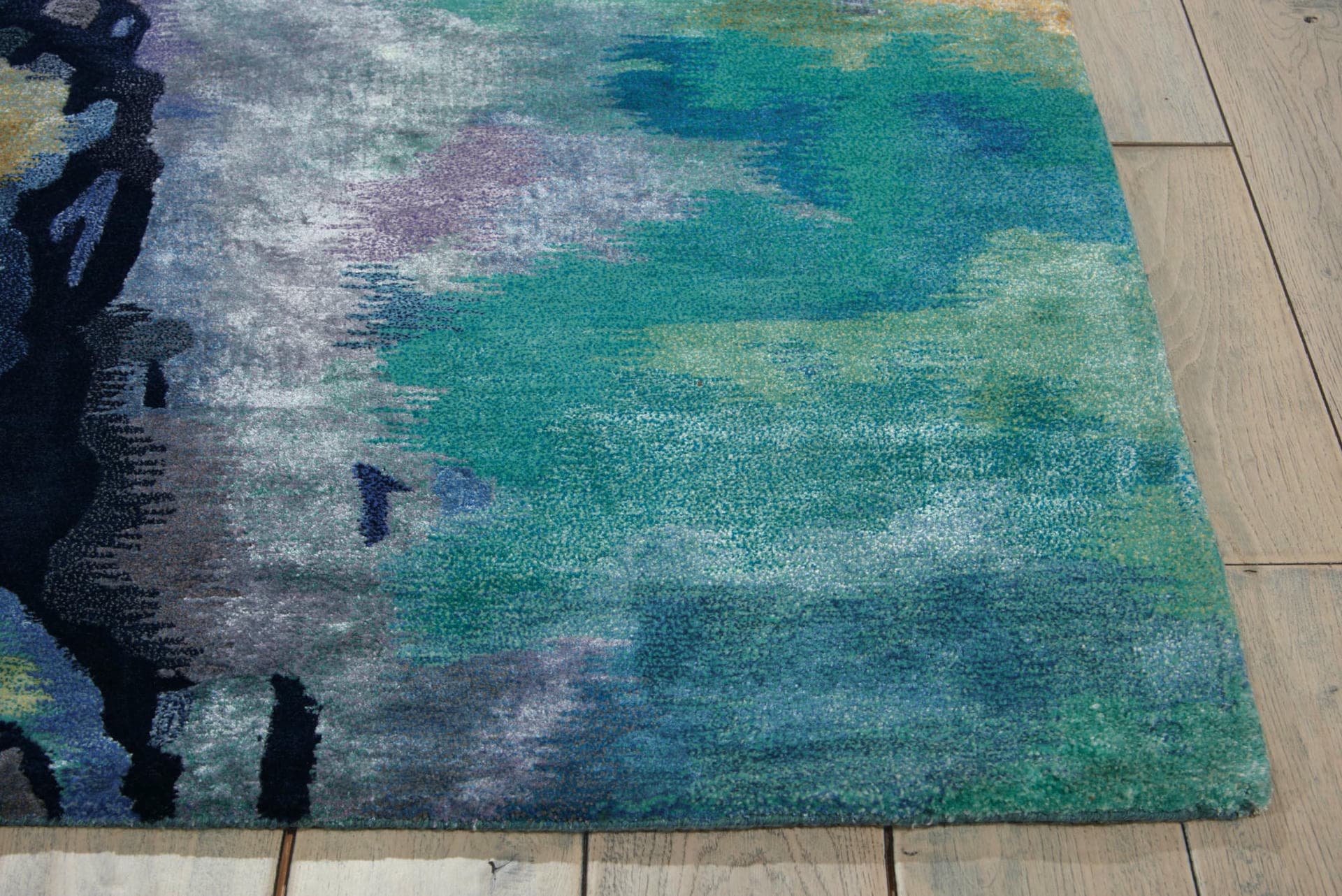 PRISMATIC - PRS09 - SILVER/BLUE rug, photo 3