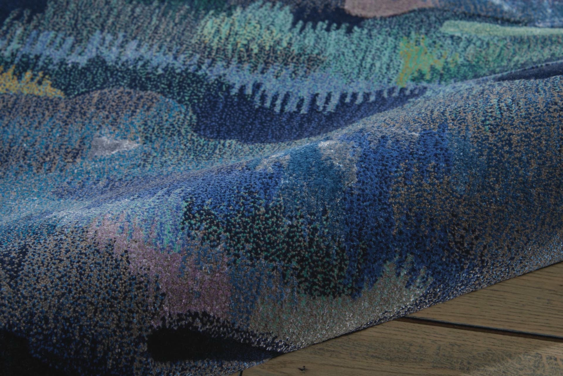 PRISMATIC - PRS09 - SILVER/BLUE rug, photo 4