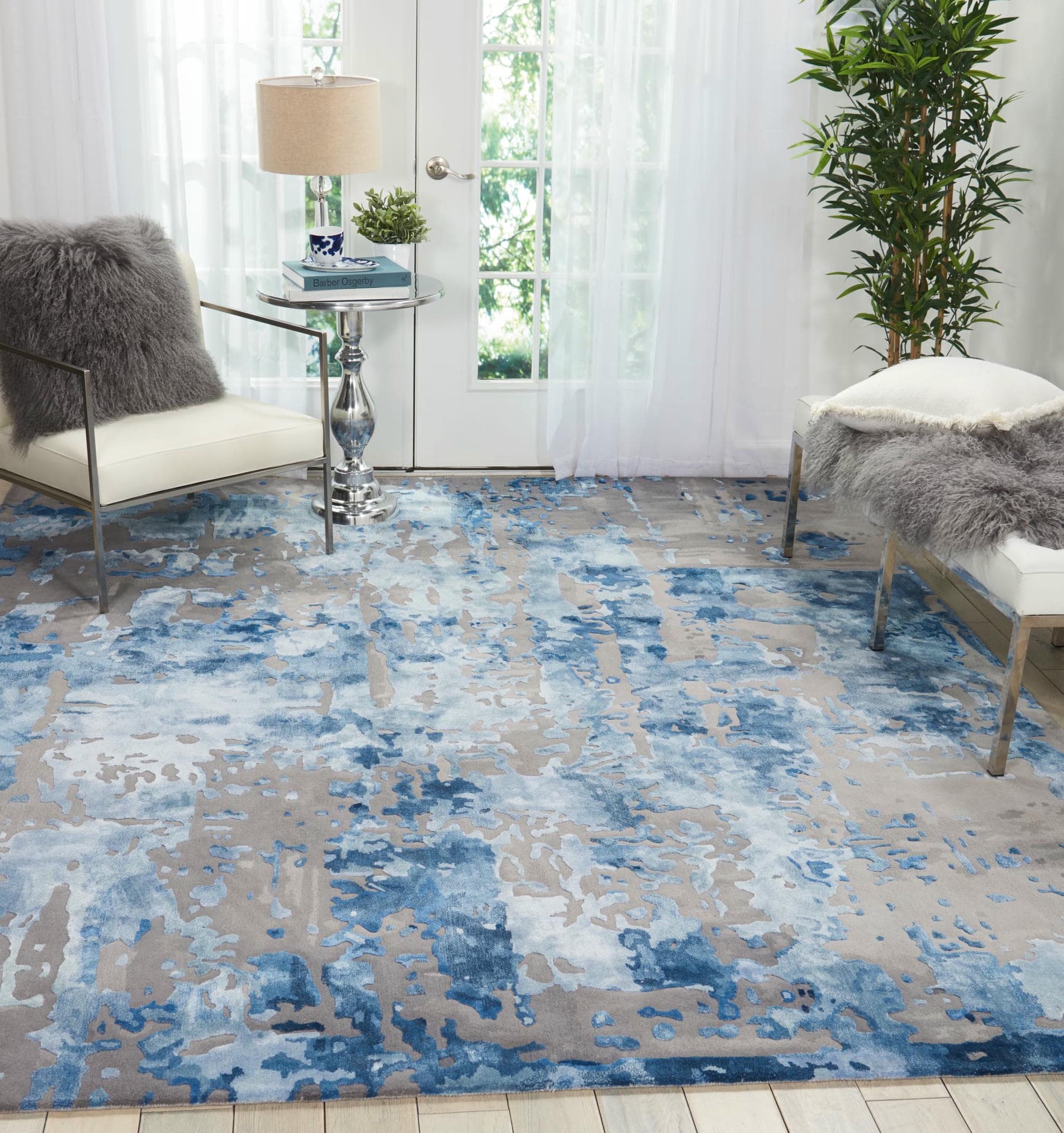 PRISMATIC - PRS10 - BLUE/GREY rug, photo 5