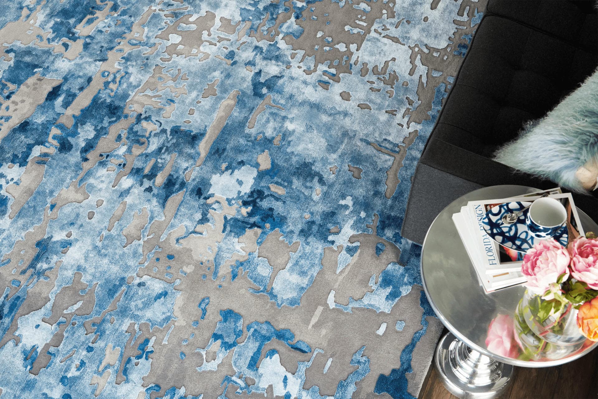 PRISMATIC - PRS10 - BLUE/GREY rug, photo 6