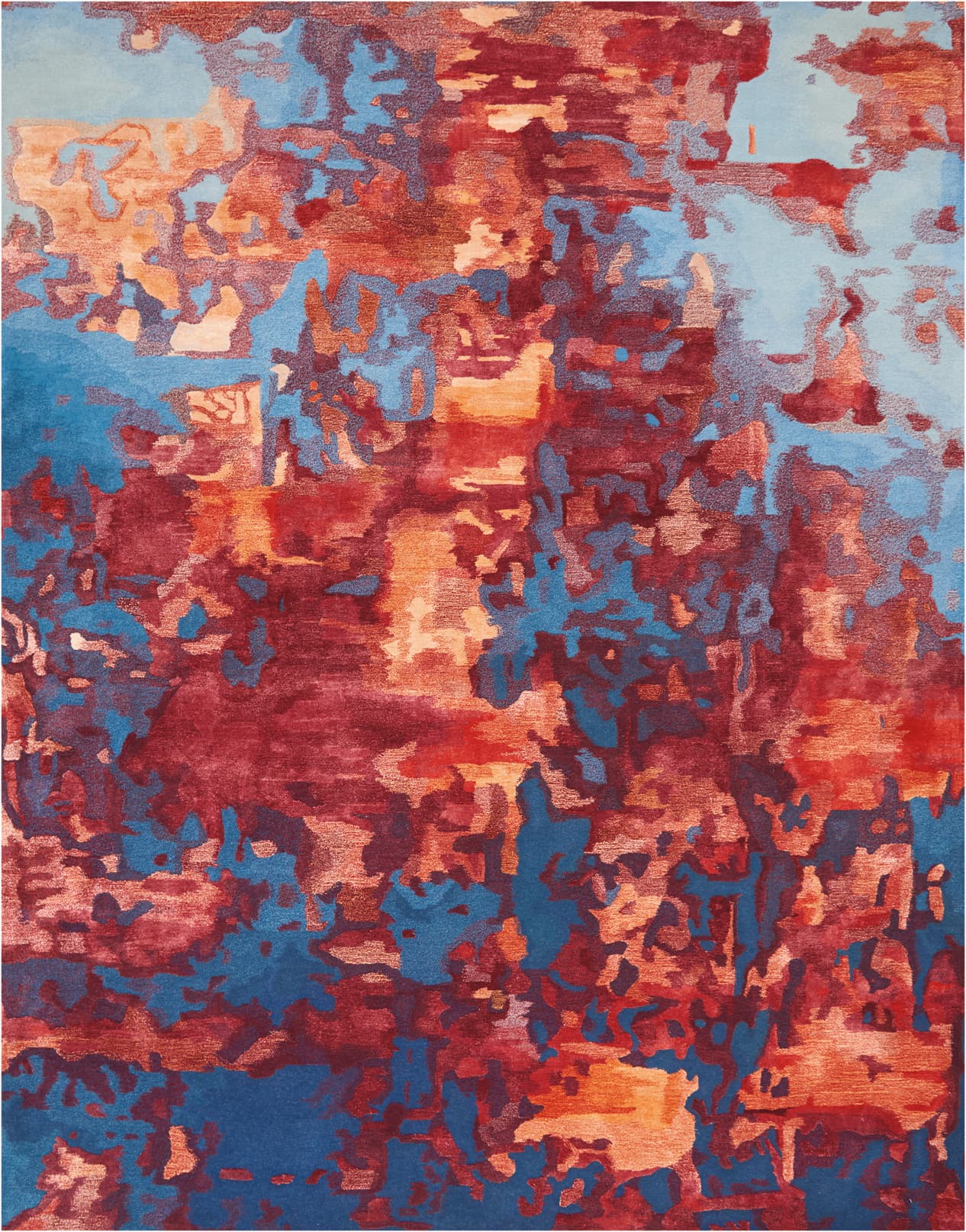 PRISMATIC - PRS13 - BLUE FLAME rug