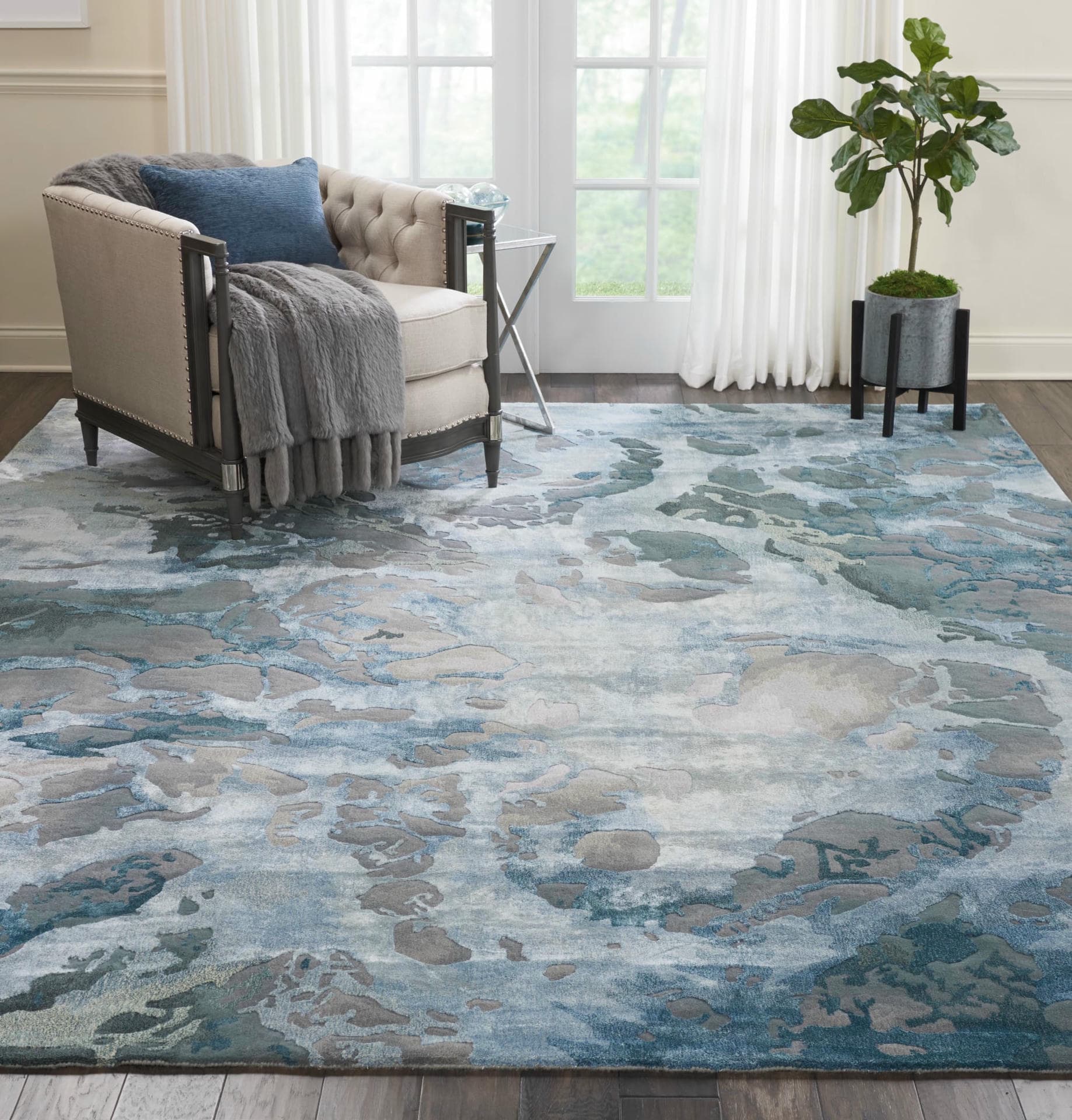 PRISMATIC - PRS14 - GREY/SLATE rug, photo 5