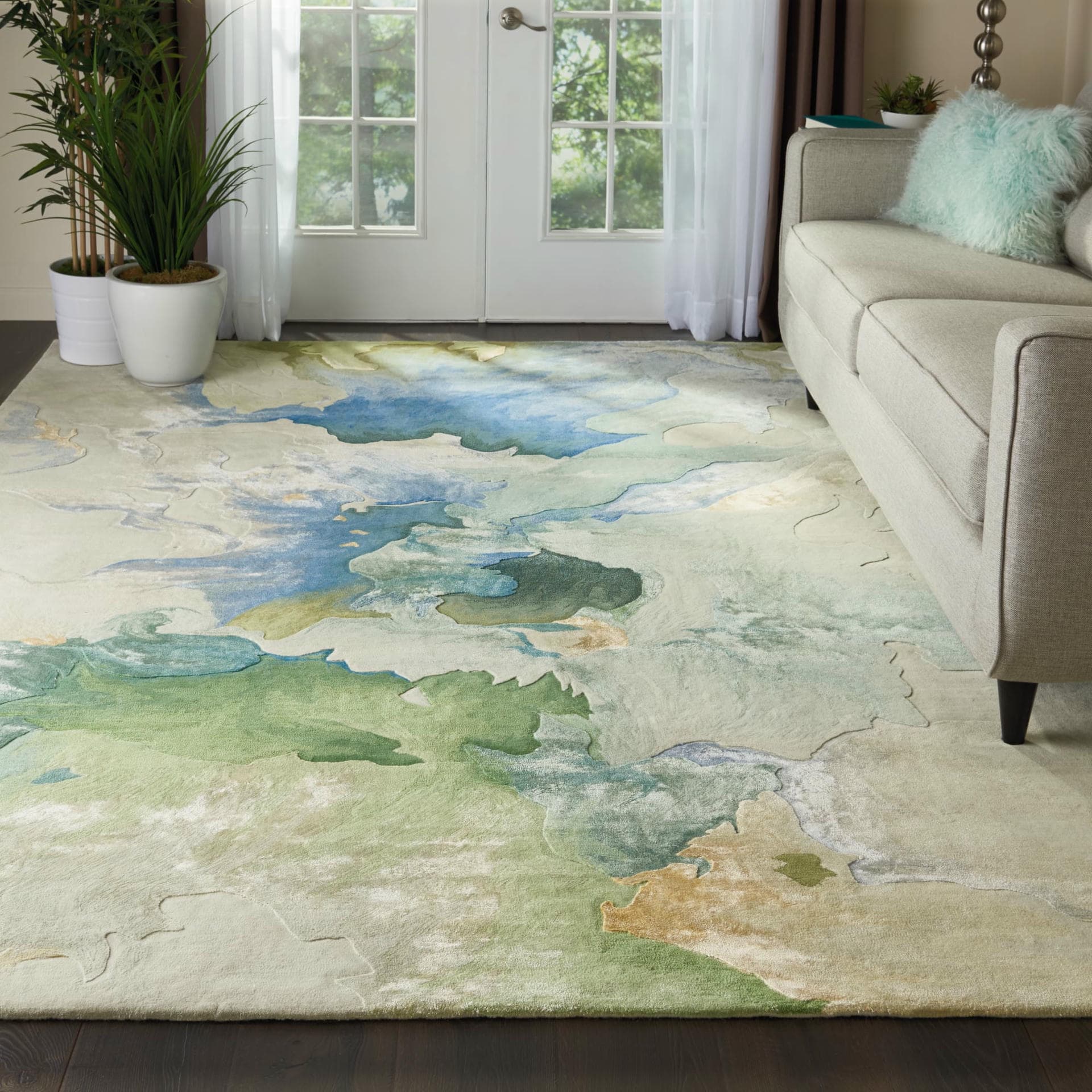 PRISMATIC - PRS16 - SEAFOAM rug, photo 5