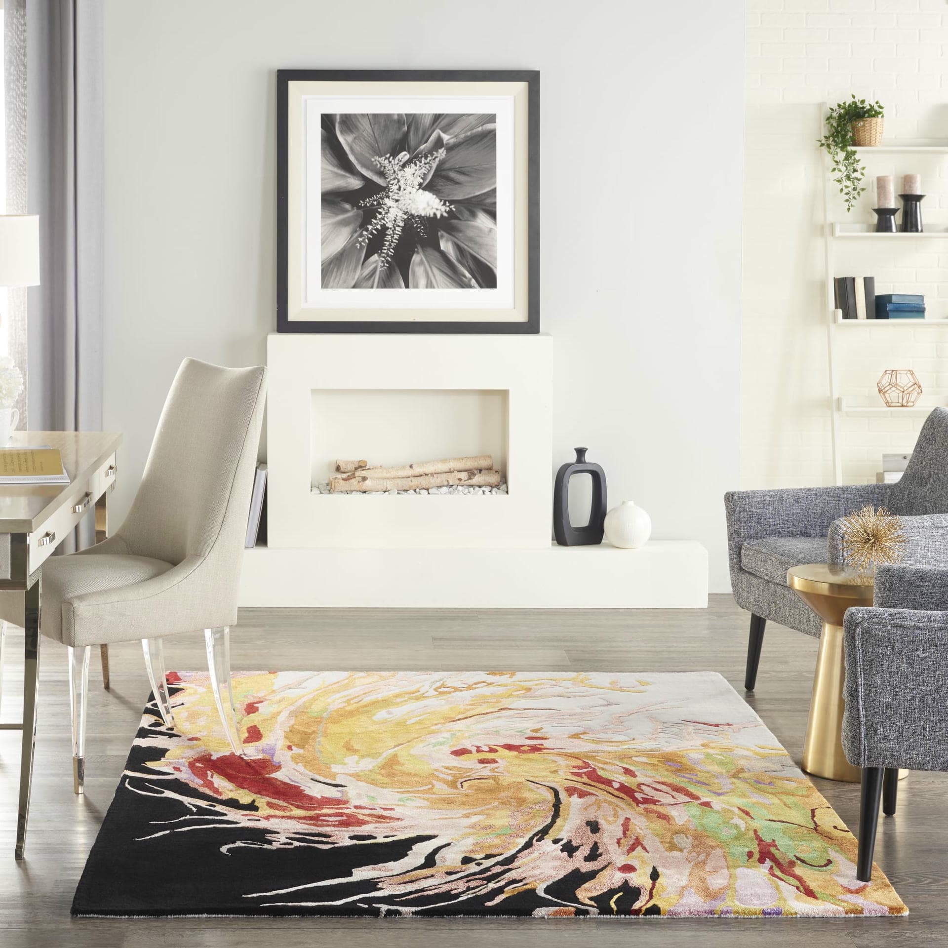 PRISMATIC - PRS21 - MULTICOLOUR rug, photo 6