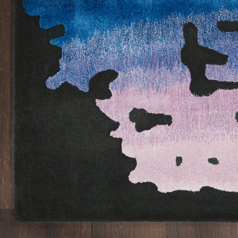 PRISMATIC - PRS23 - BLACK MULTICOLOUR rug, photo 2