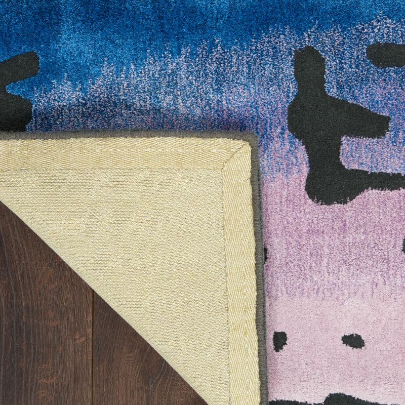 PRISMATIC - PRS23 - BLACK MULTICOLOUR rug, photo 3