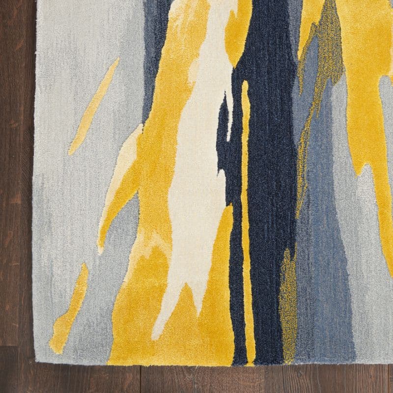 PRISMATIC - PRS24 - Grey Gold rug, photo 2