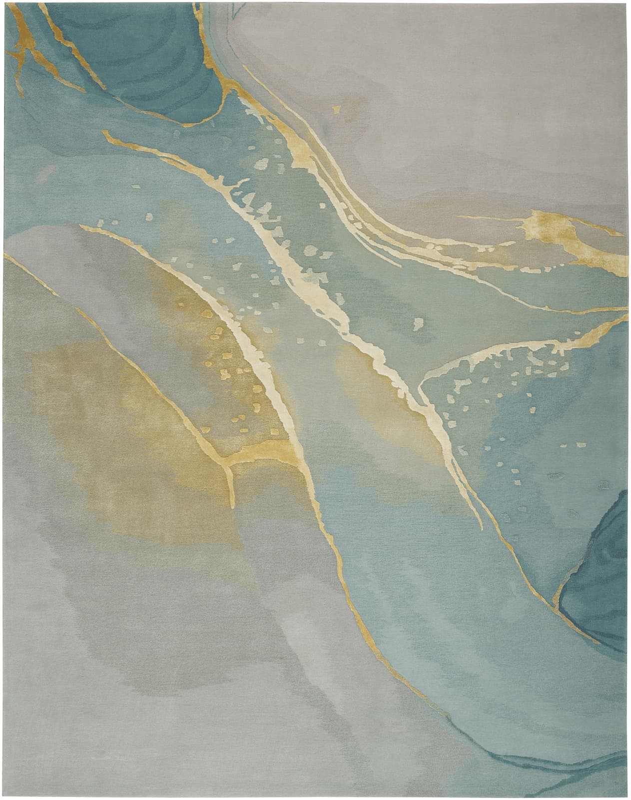 PRISMATIC - PRS27 - Grey Seafoam rug
