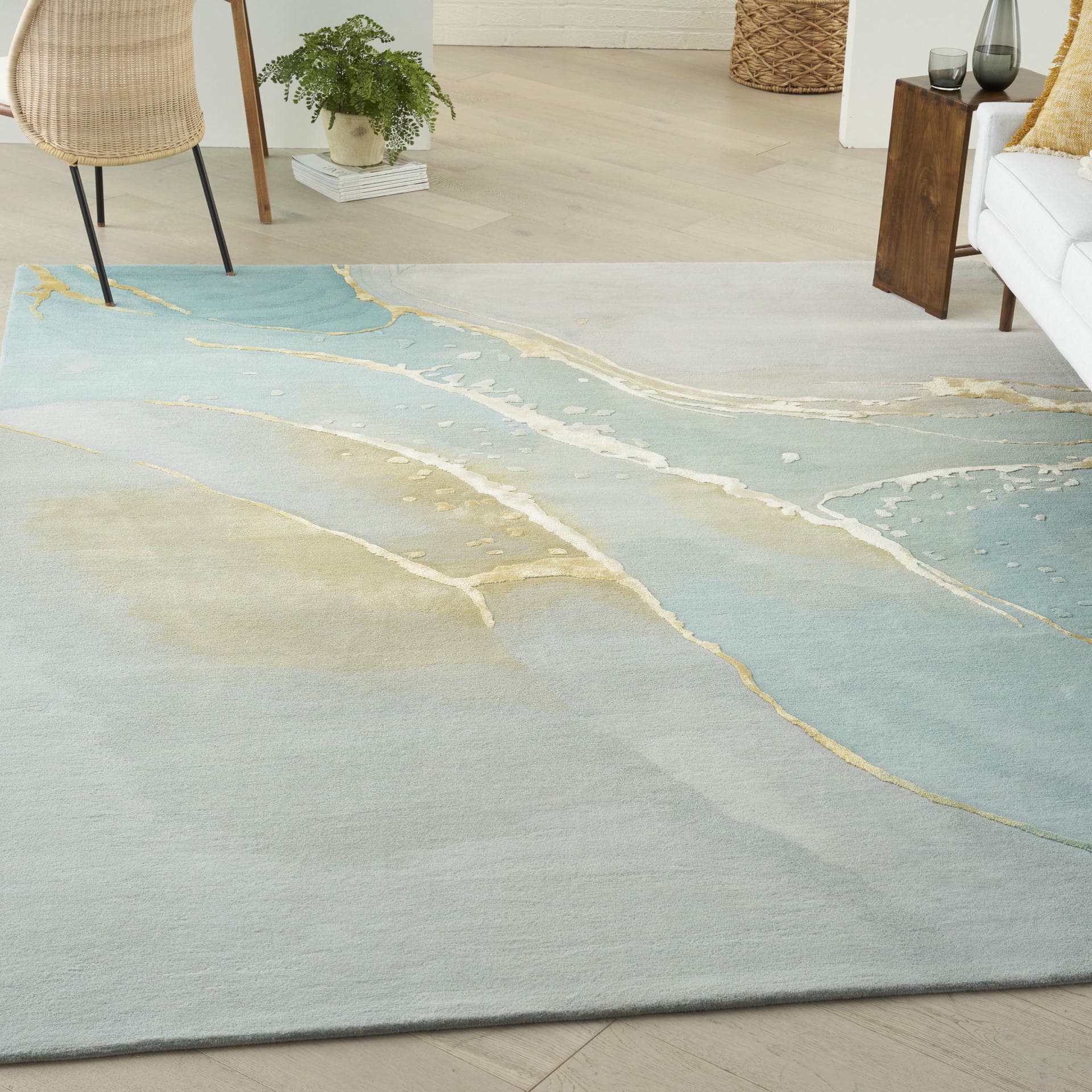 PRISMATIC - PRS27 - Grey Seafoam rug, photo 6