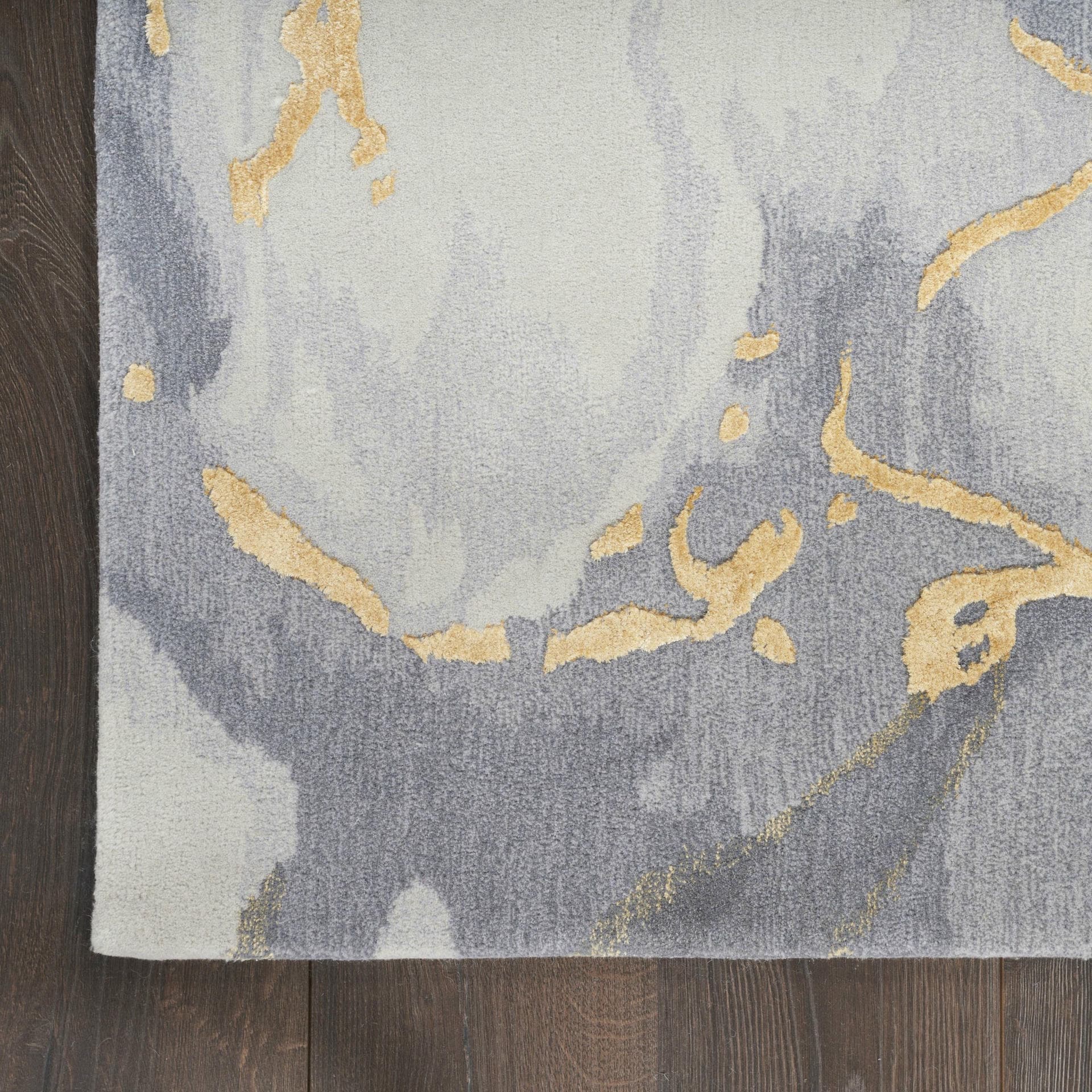 PRISMATIC - PRS28 - Grey Gold rug, photo 3