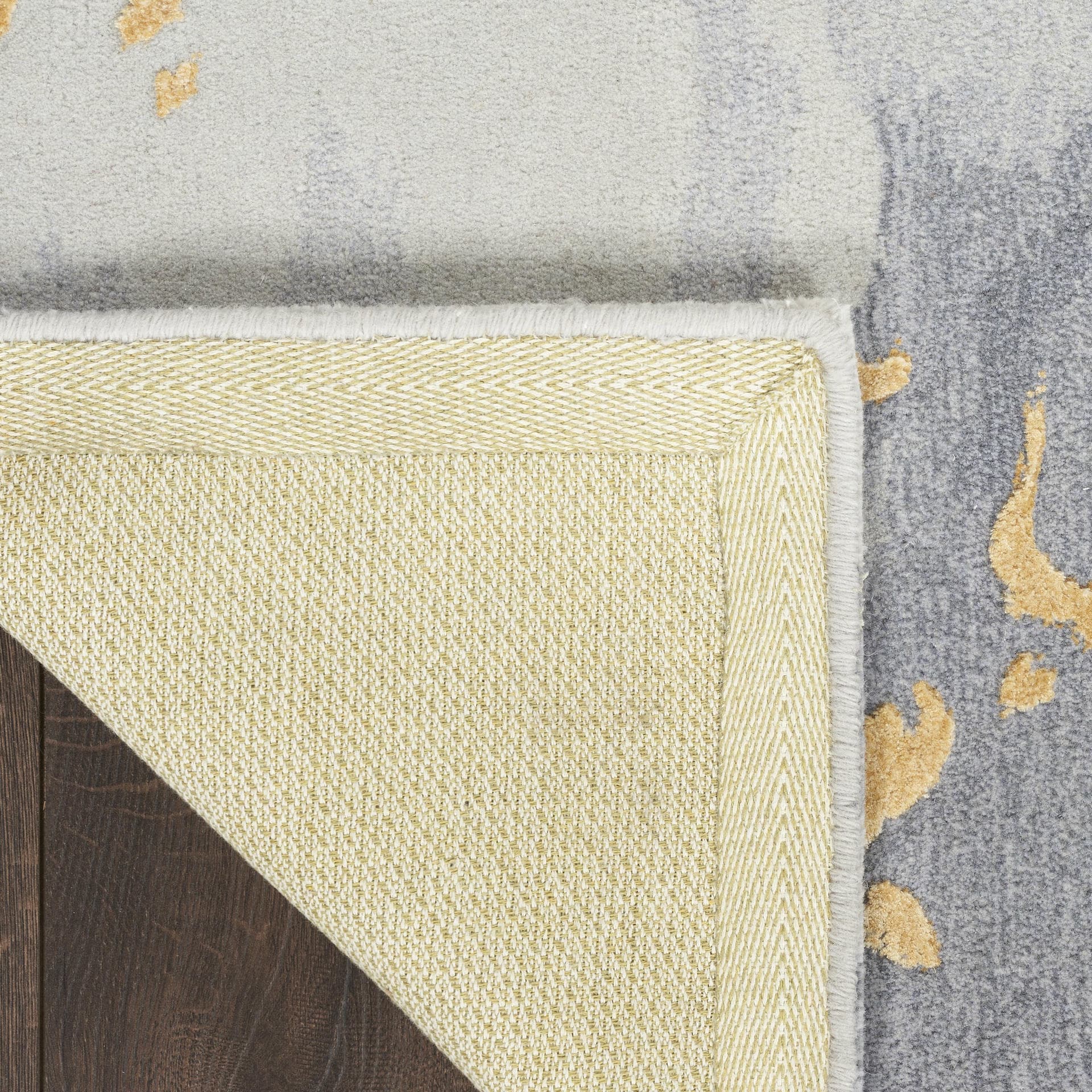PRISMATIC - PRS28 - Grey Gold rug, photo 5