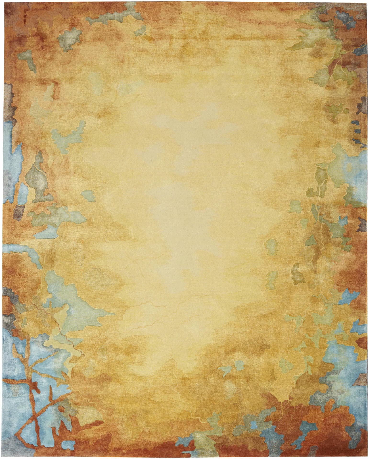 PRISMATIC - PRS29 - Gold Multicolour rug
