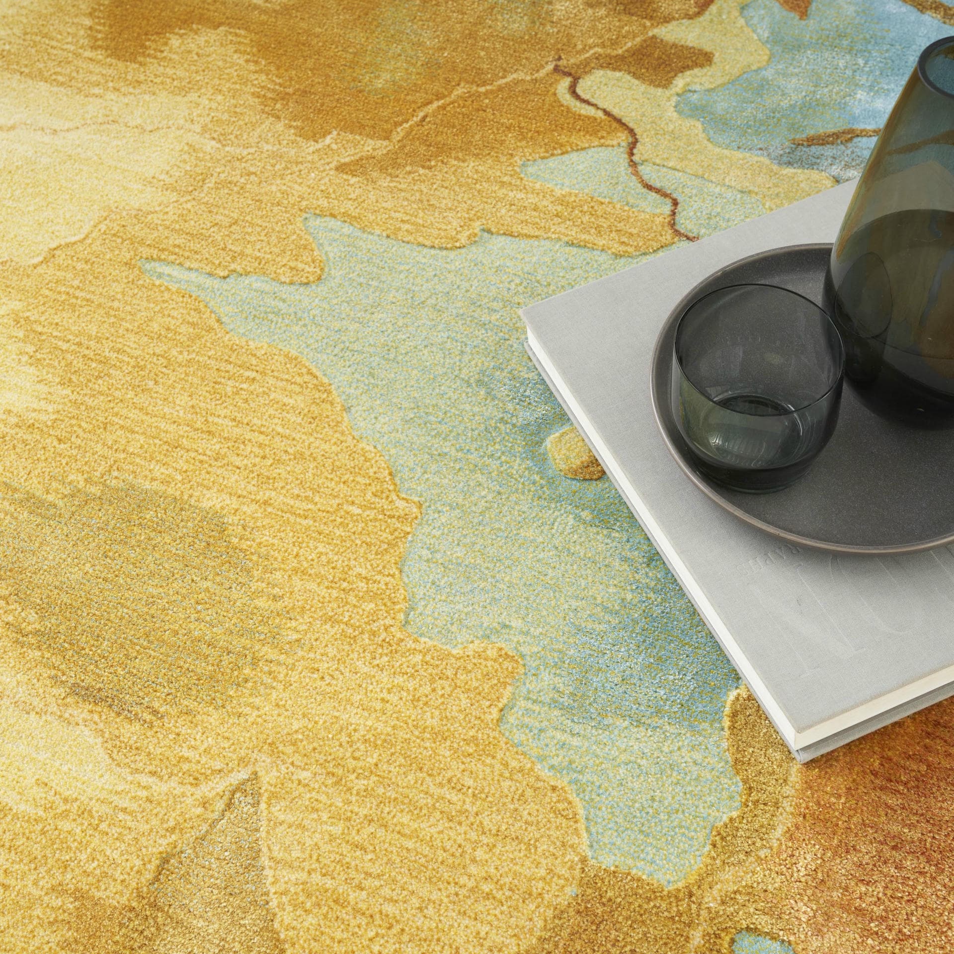 PRISMATIC - PRS29 - Gold Multicolour rug, photo 5