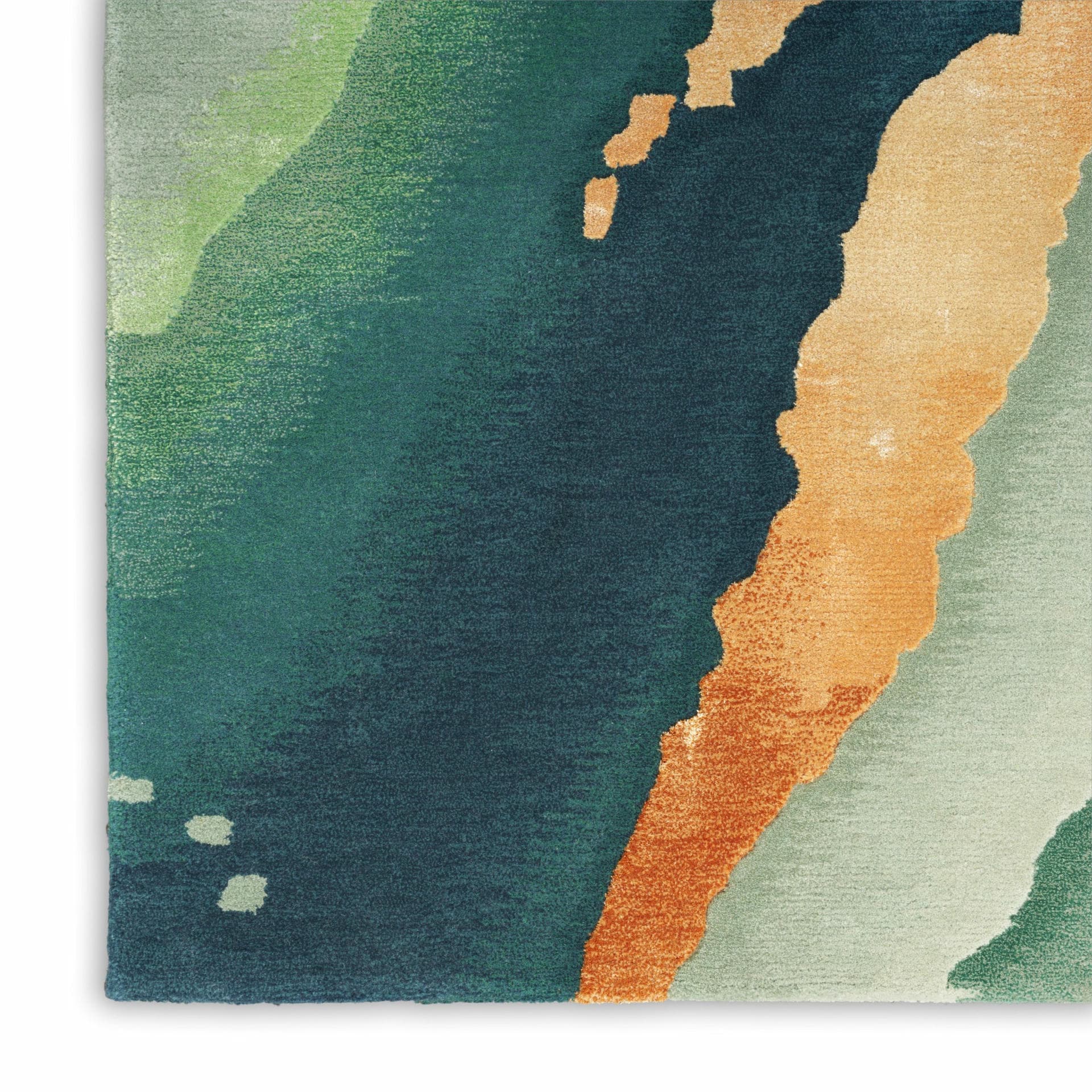 PRISMATIC - PRS30 - Emerald rug, photo 5