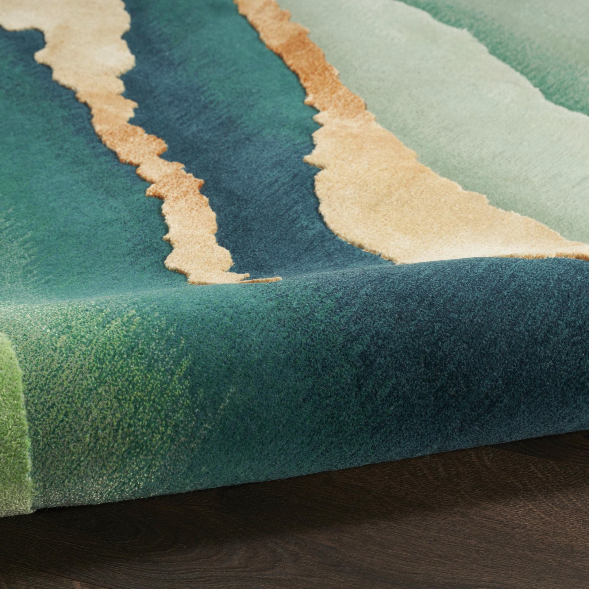 PRISMATIC - PRS30 - Emerald rug, photo 7