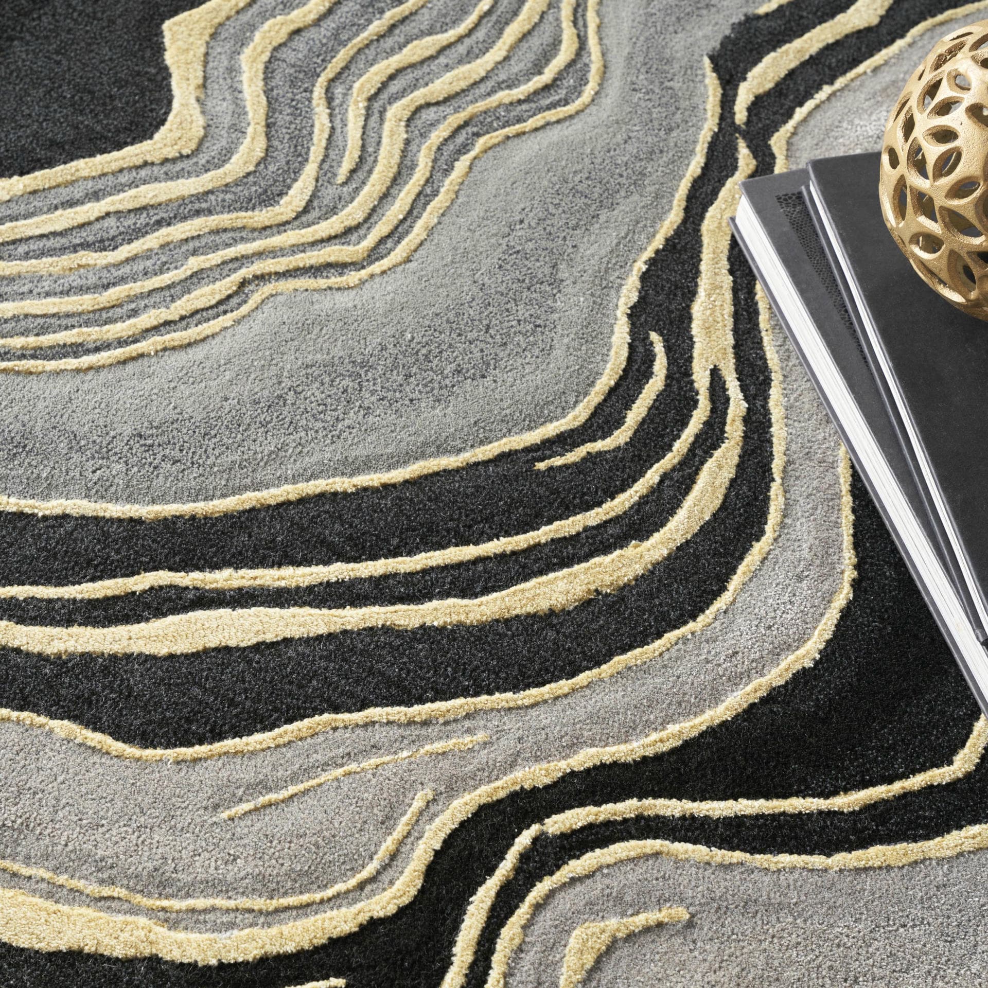 PRISMATIC - PRS31 - Charcoal Grey rug, photo 11