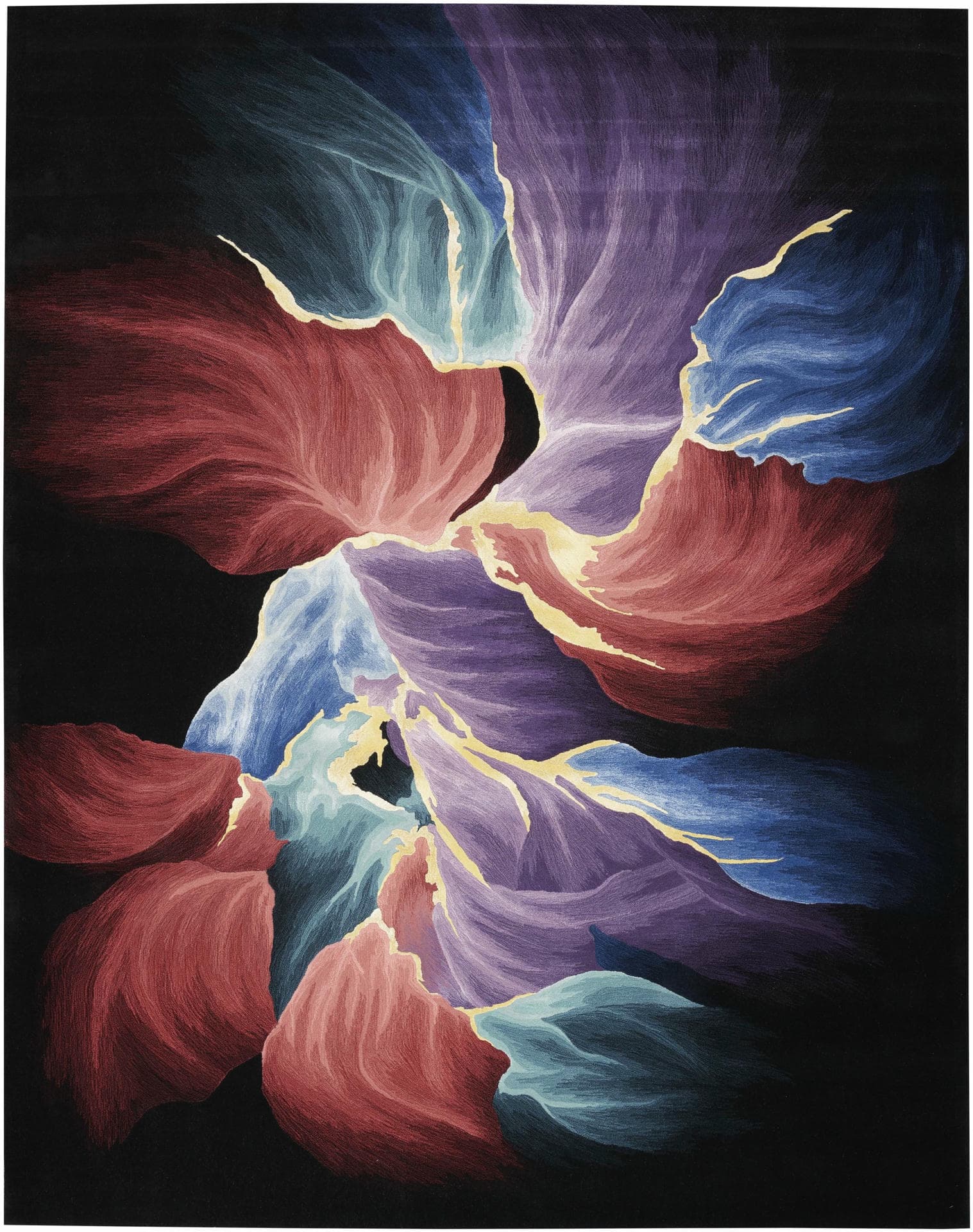 PRISMATIC - PRS34 - Black rug