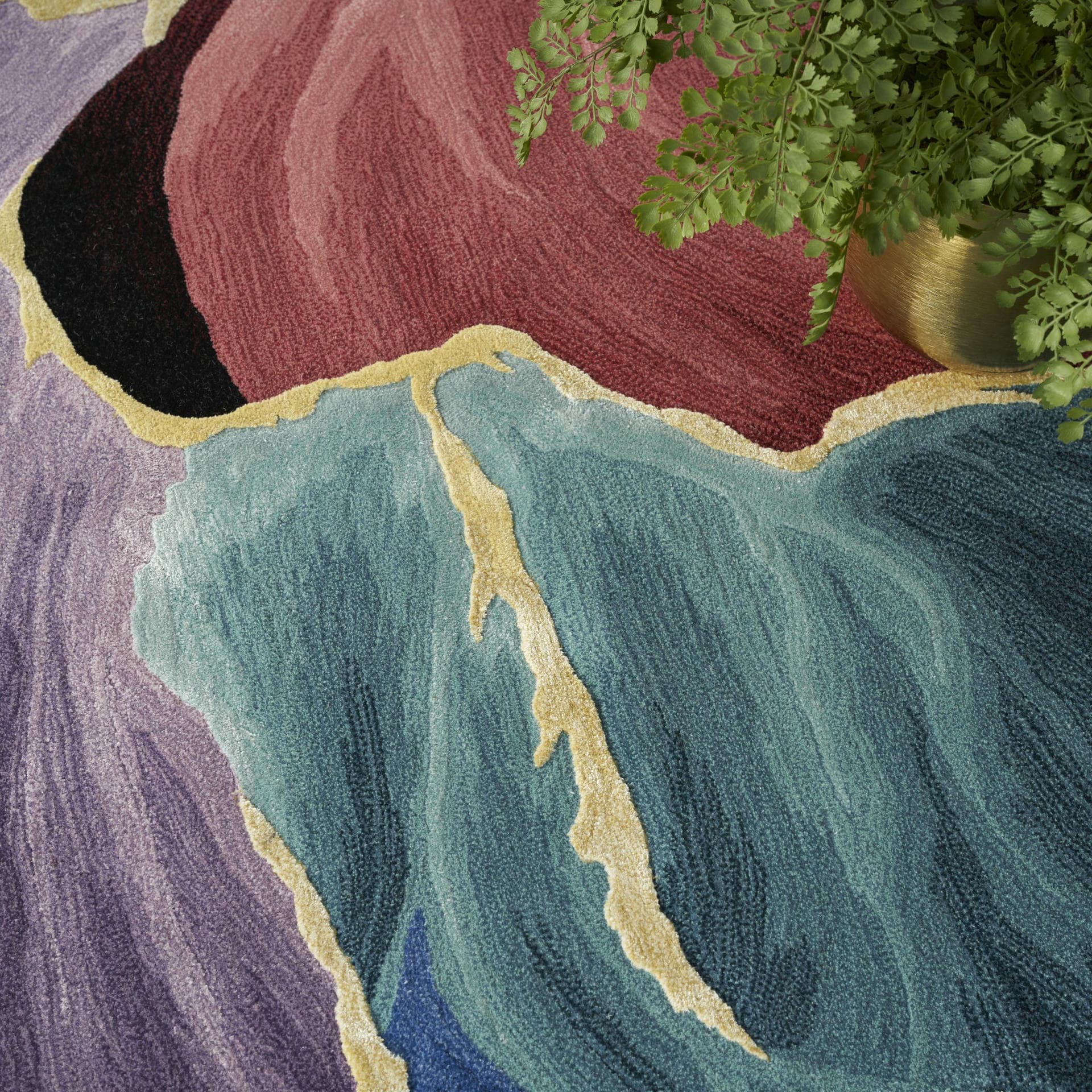 PRISMATIC - PRS34 - Black rug, photo 6