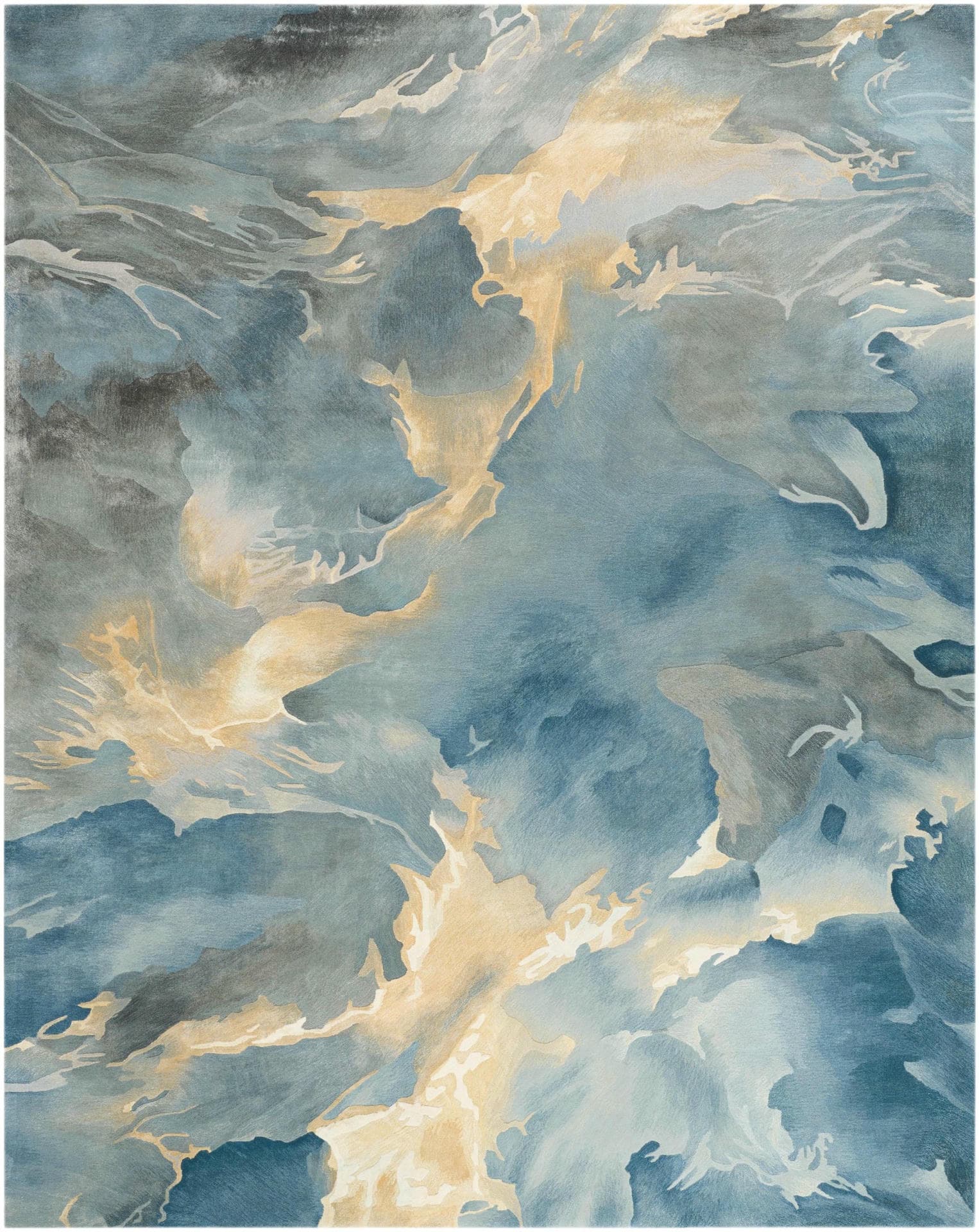 PRISMATIC - PRS40 - Blue Multicolour rug