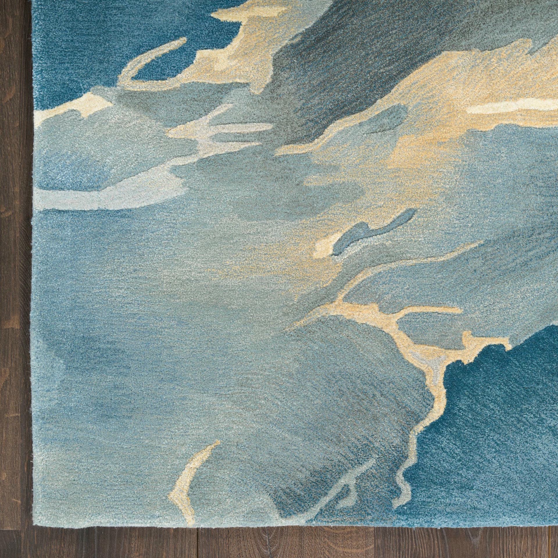 PRISMATIC - PRS40 - Blue Multicolour rug, photo 2