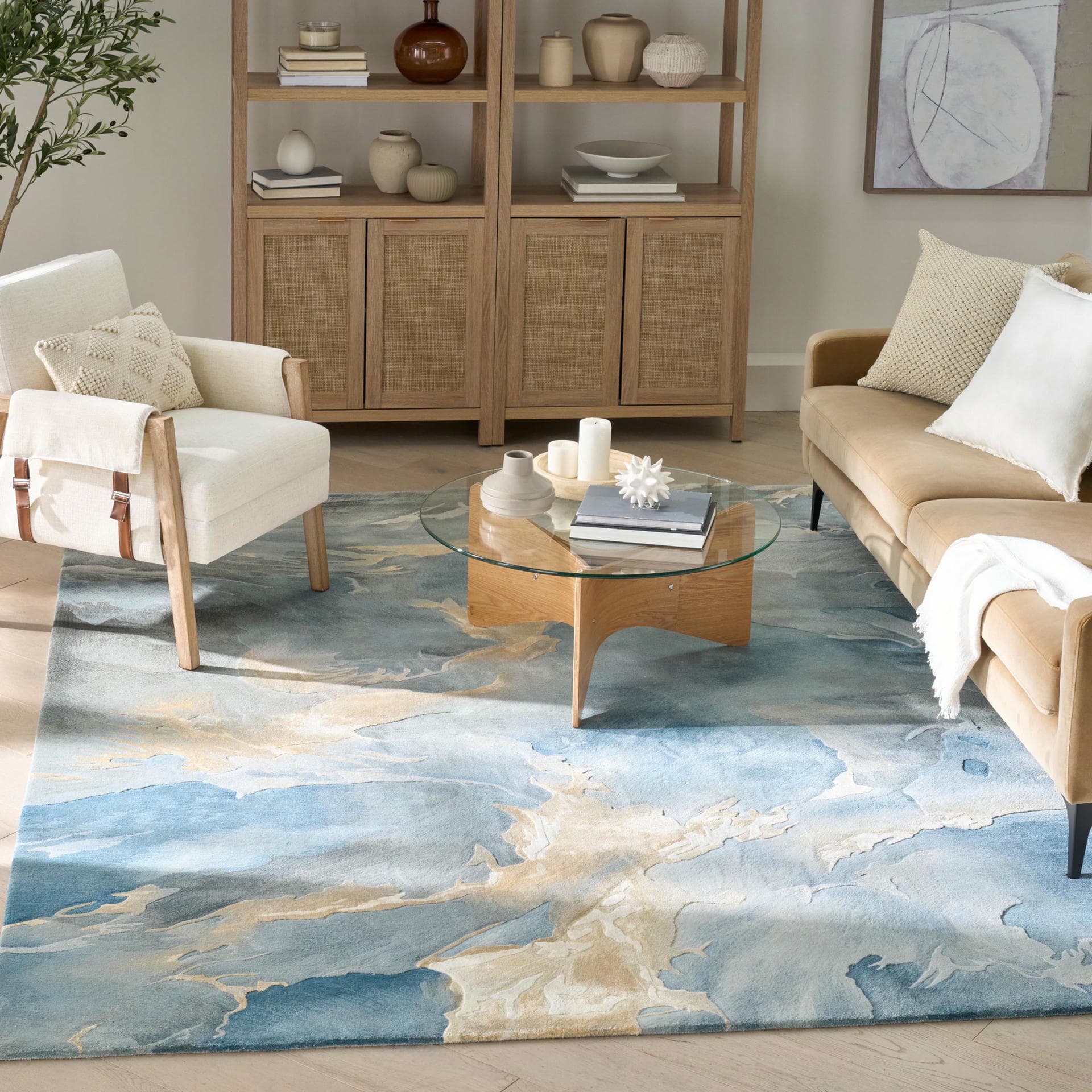 PRISMATIC - PRS40 - Blue Multicolour rug, photo 7