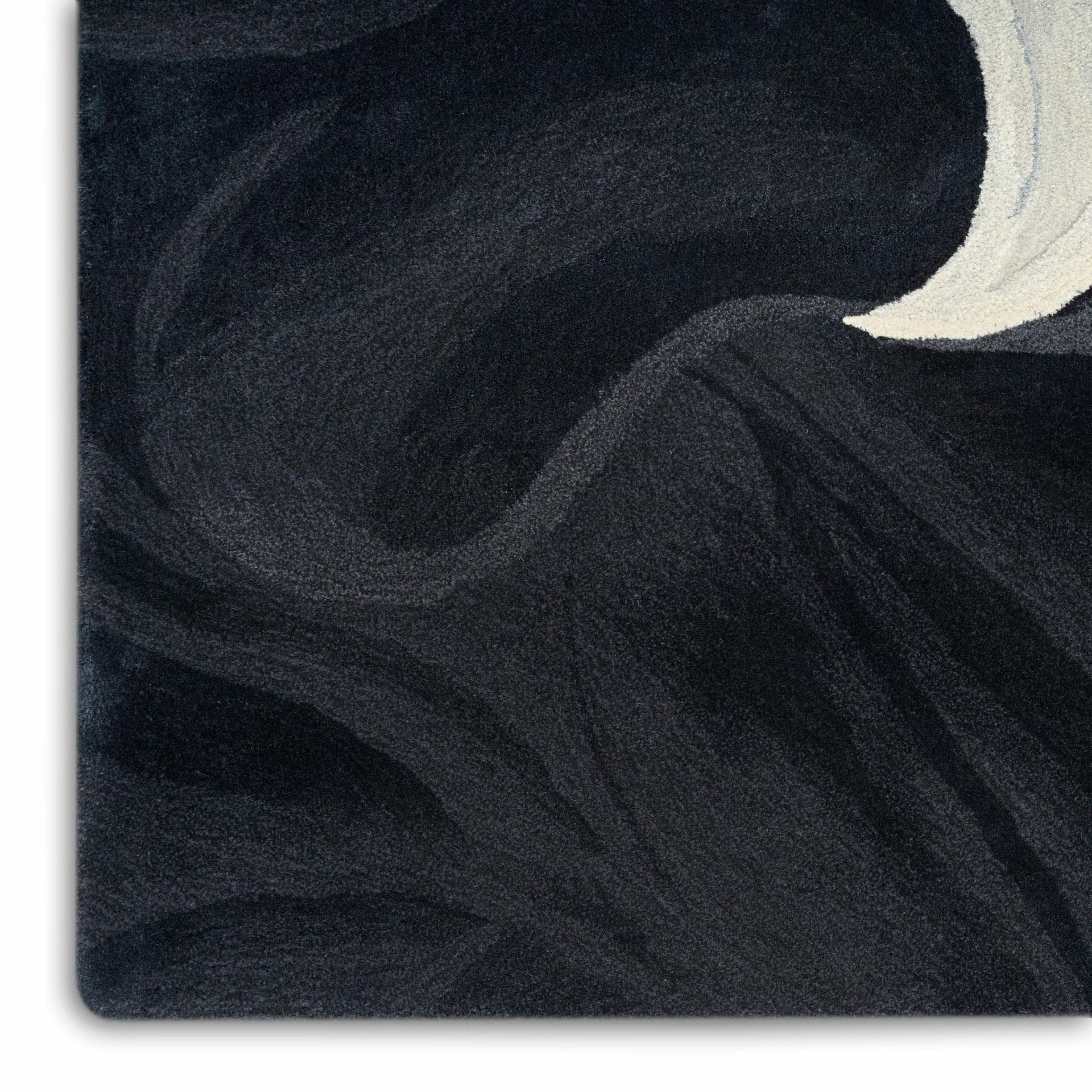 PRISMATIC - PRS41 - Ivory Black rug, photo 6