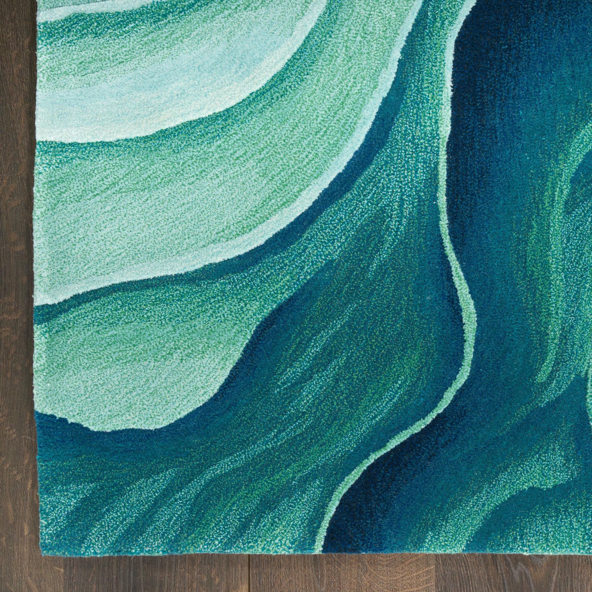 PRISMATIC - PRS42 - Silver Green rug, photo 2