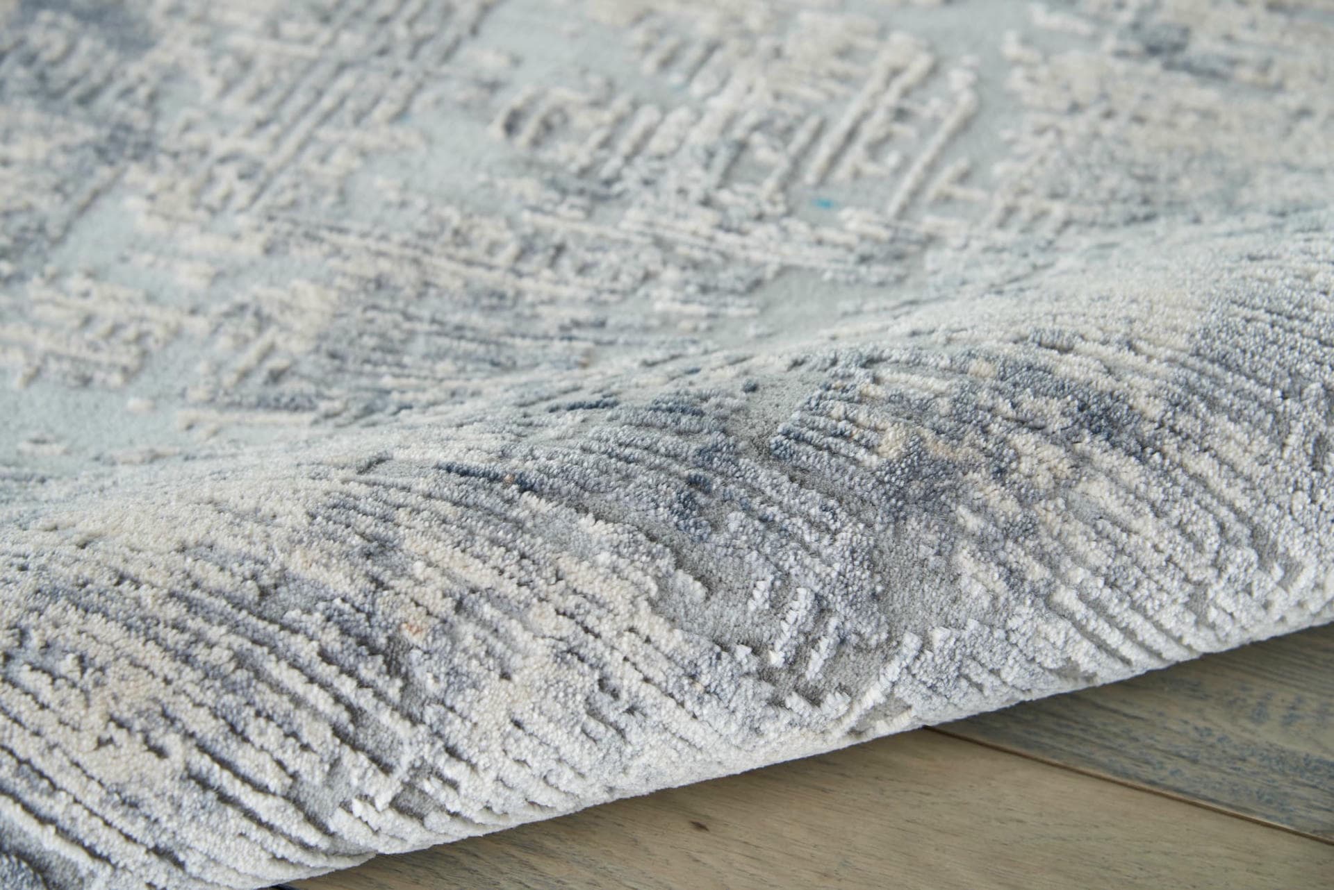 RUSTIC TEXTURES - RUS01 - GRYBG rug, photo 4