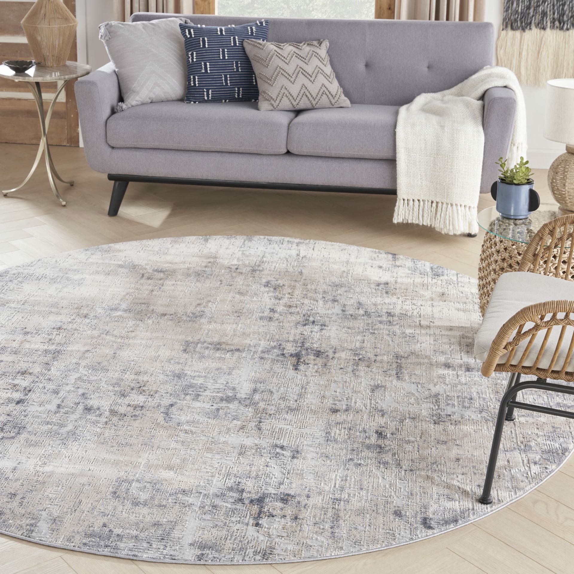 RUSTIC TEXTURES - RUS01 - GRYBG rug, photo 12