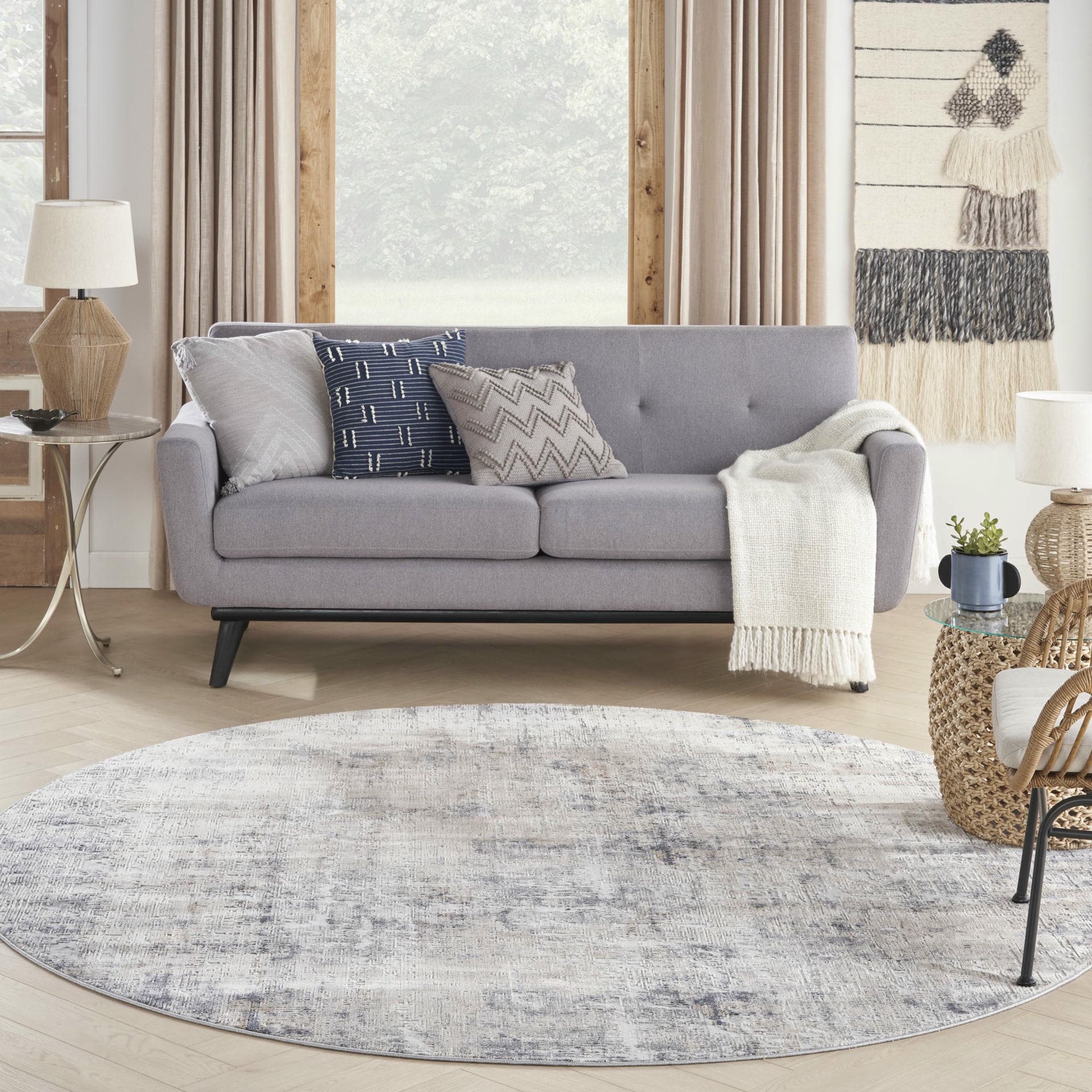 RUSTIC TEXTURES - RUS01 - GRYBG rug, photo 14