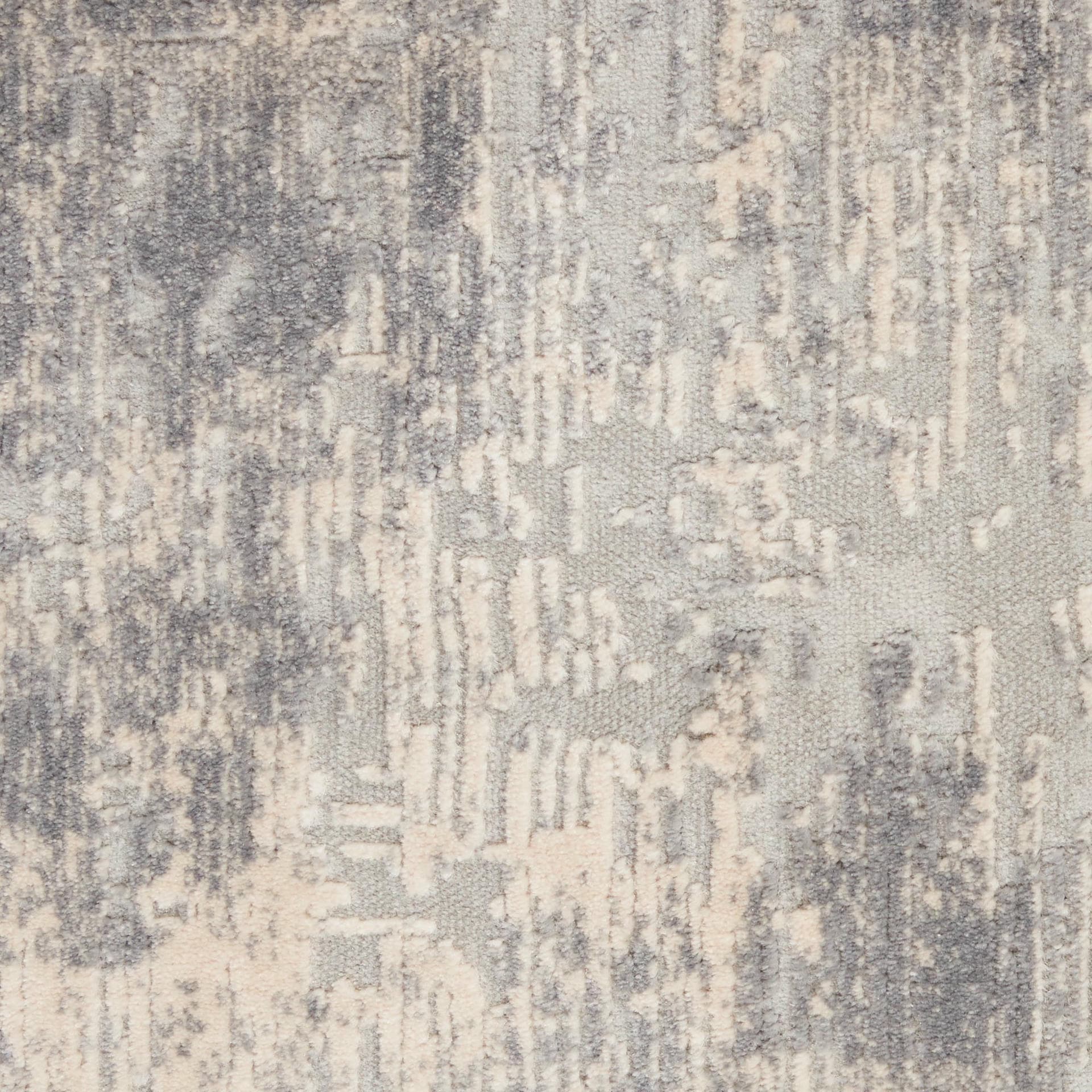 RUSTIC TEXTURES - RUS01 - IVORY/SILVER rug, photo 4